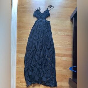 Urban Outfitters Black Strapless Dress NWT
